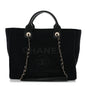 Mixed Fibers Small Deauville Tote Black