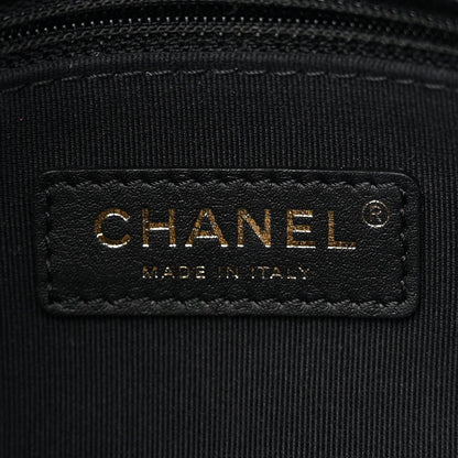 Caviar Quilted Mini CC You Flap Black