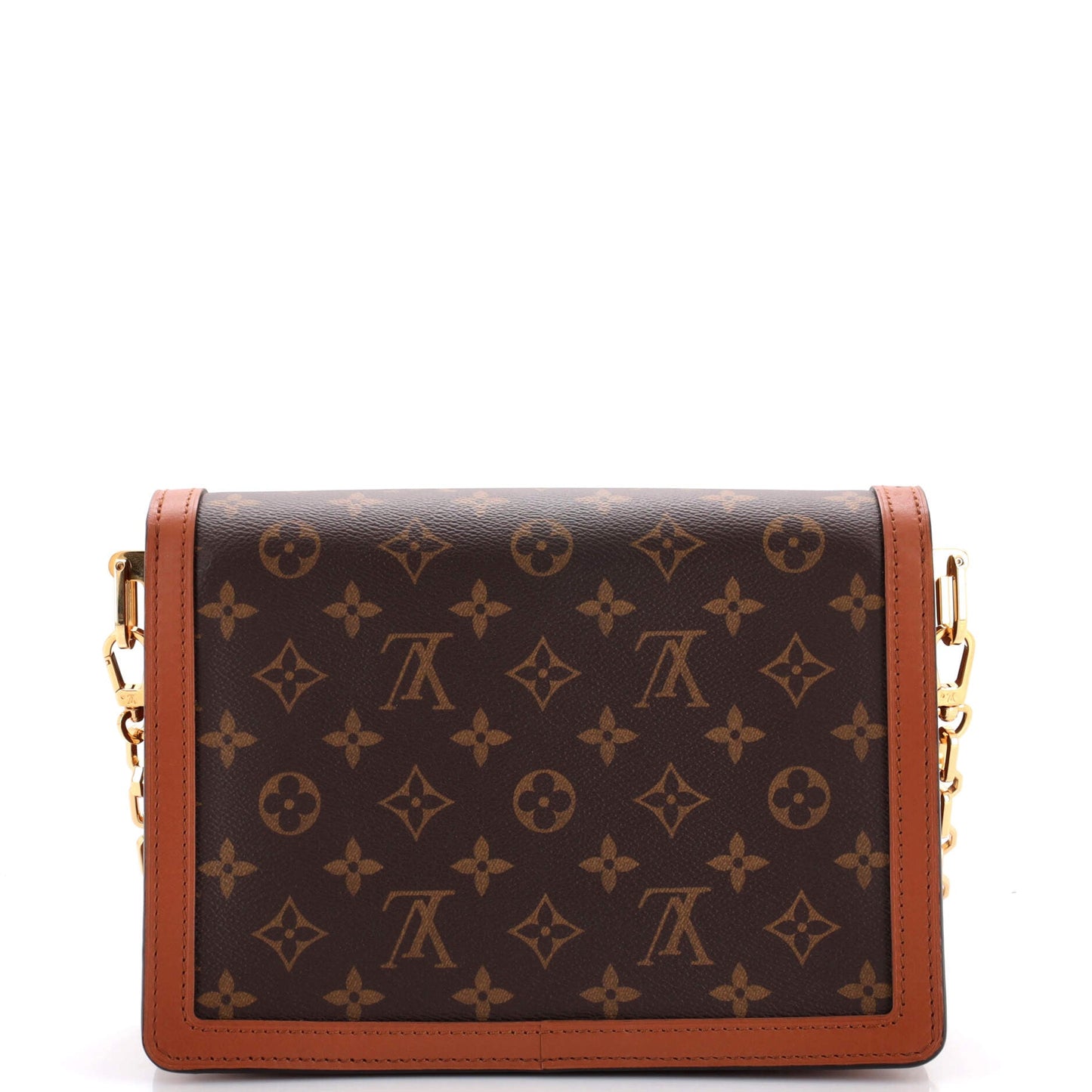 Louis Vuitton Dauphine Shoulder Bag Reverse Monogram Canvas MM