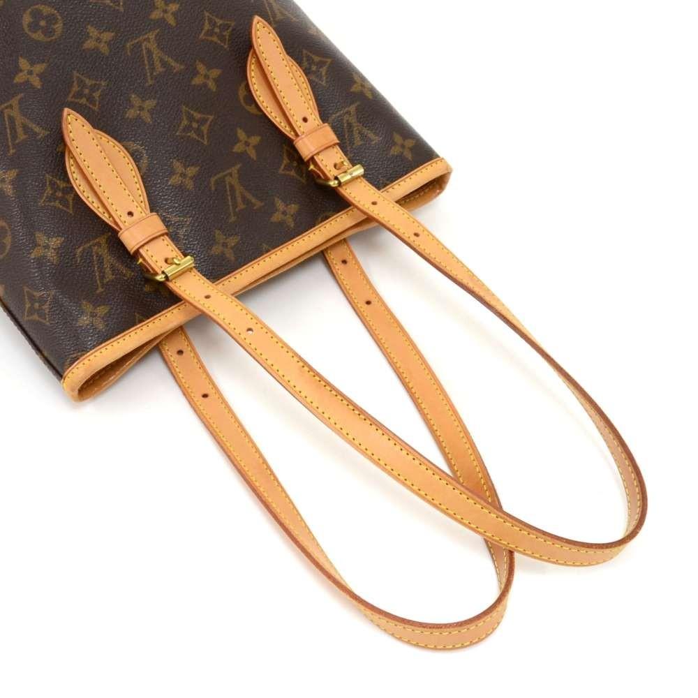 Louis Vuitto Bucket PM Monogram Canvas Shoulder Bag