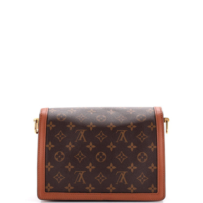 Louis Vuitton Dauphine Shoulder Bag Reverse Monogram Canvas MM