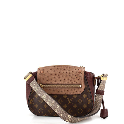 Louis Vuitton Majestueux Shoulder Bag Monogram Canvas and Exotics