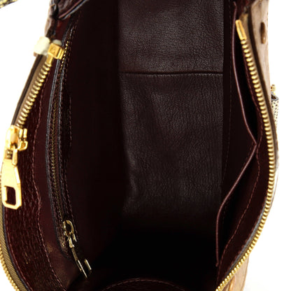 Louis Vuitton Majestueux Shoulder Bag Monogram Canvas and Exotics