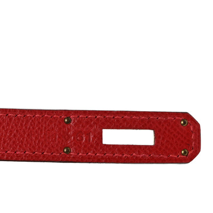 Epsom BIRKIN 30 Rouge Casaque