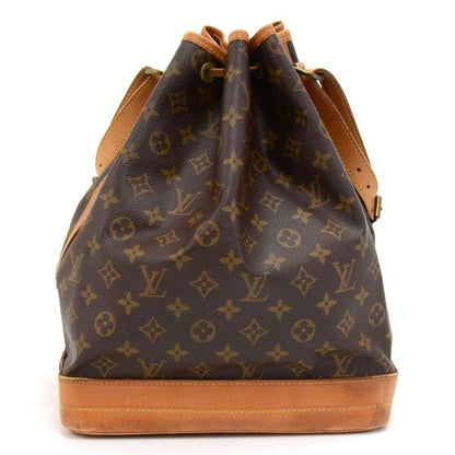 Louis Vuitto Noe Monogram Canvas Large Shoulder Bag