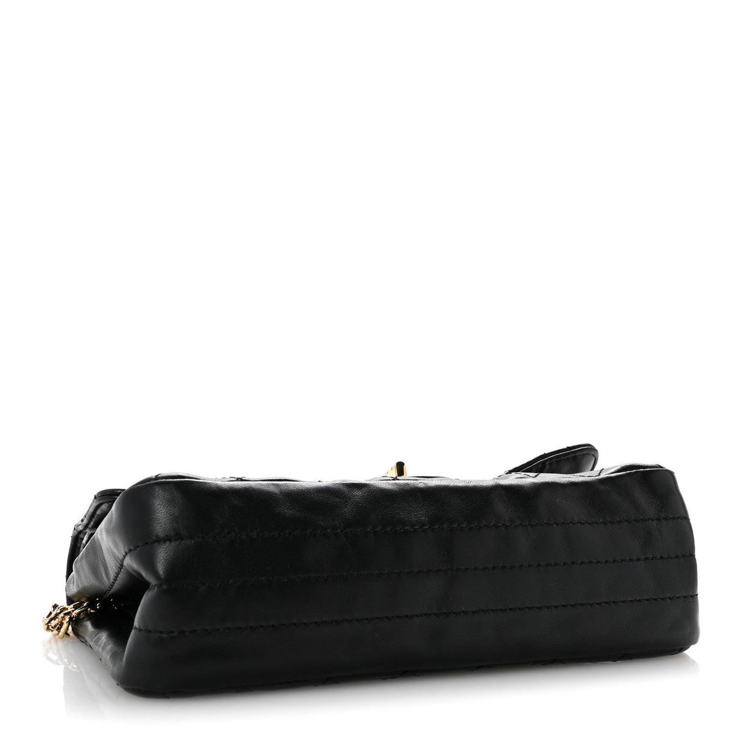 Lambskin Quilted Crush 2.55 Reissue 225 Flap Black
