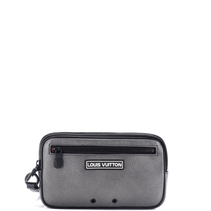 Louis Vuitton Alpha Wristlet Clutch Taurillon Leather