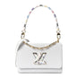 LV X TM Epi Twist MM Slim Shoulder Bag White