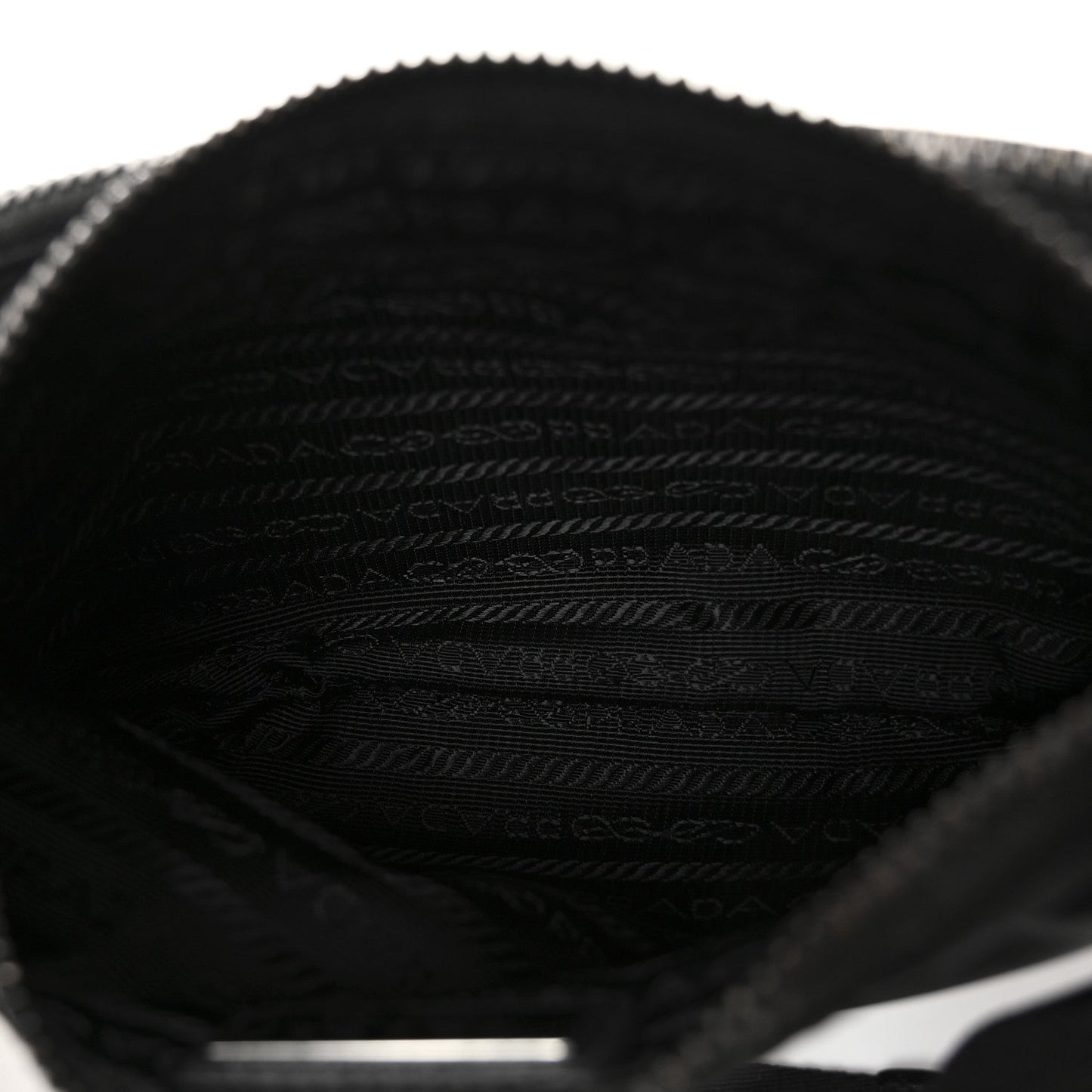 Re-Nylon Saffiano Belt Bag Black