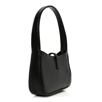 Smooth Calfskin Le 5 A 7 Mini Hobo Black