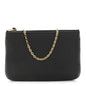 Empreinte Double Zip Pochette Black