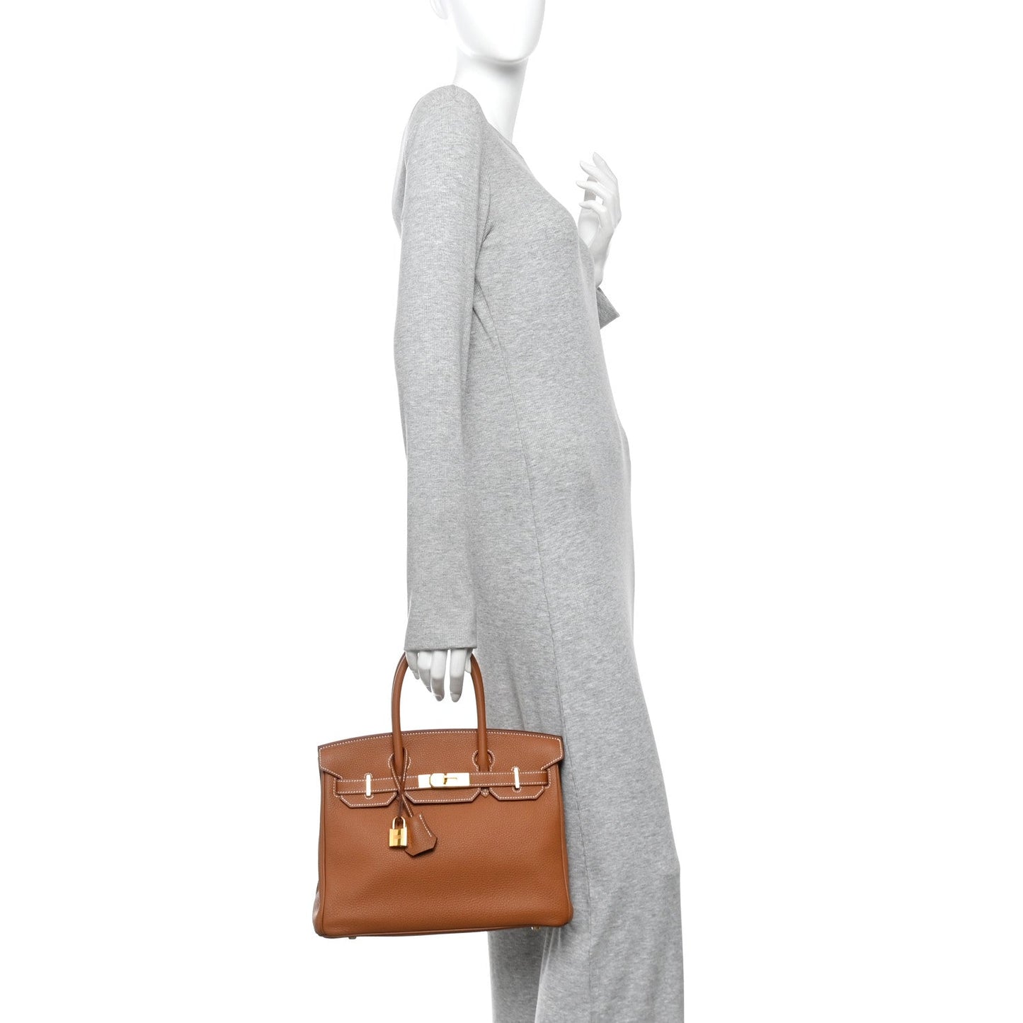 Togo Birkin 30 Gold