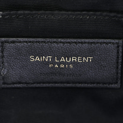Calfskin Matelasse Monogram Lou Camera Bag Black