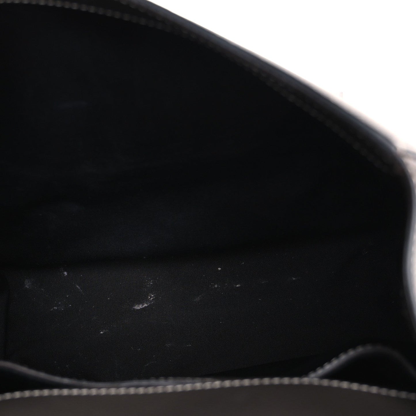 Grained Calfskin Maxi Gallop Sling Bag Grey