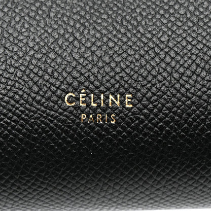 Grained Calfskin Nano Belt Bag Black