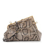 Snakeskin Small Fendi First Light Pink