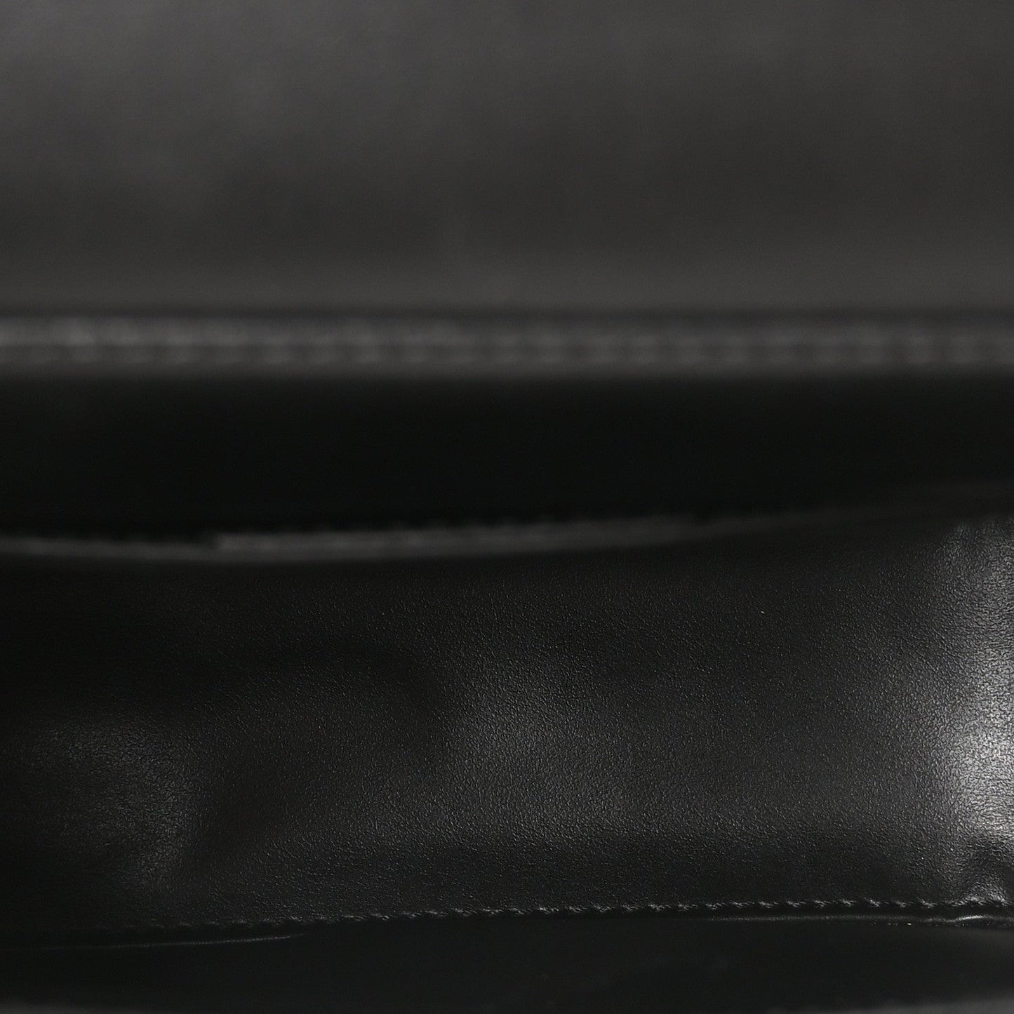 Calfskin Gancini Lock Flap Crossbody Navy