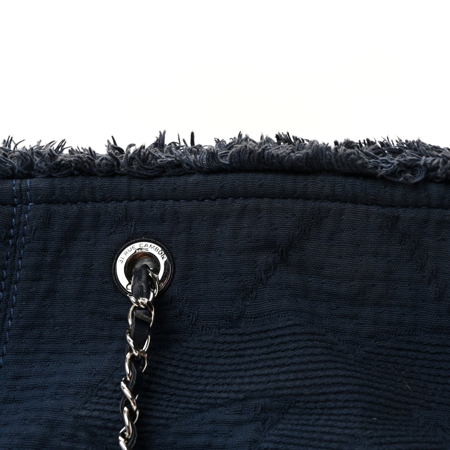 Canvas Small Double Face Tote Navy