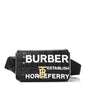 Patent Quilted Horseferry Print Lola Bum Bag Black