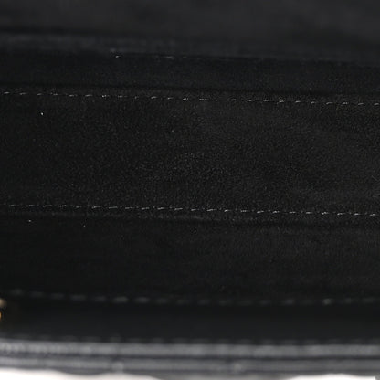 Lambskin Cannage Small Lady D-Joy Black