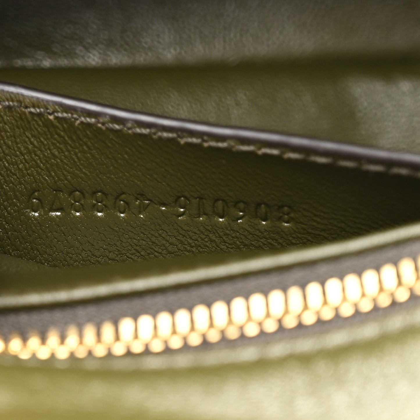Lambskin Mini GG Milano Top Handle Shoulder Bag Green