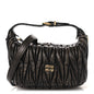 Nappa Matelasse Pouch Sand Coffee