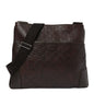 Guccissima Flat Messenger Bag Brown Dark Brown