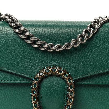 Calfskin Mini Dionysus Shoulder Bag Emerald