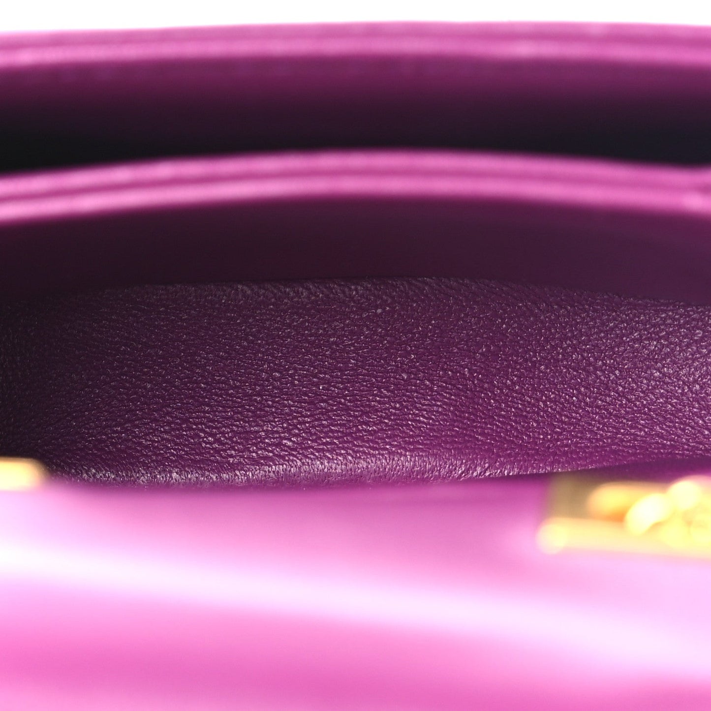 Nappa Micro One Stud Chain Bag Prune