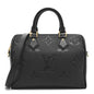 Empreinte Monogram Giant Speedy Bandouliere 25 Black