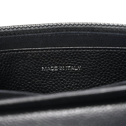 Caviar Half Moon Wallet On Chain WOC Black