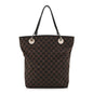 Monogram Large Eclipse Tote Dark Brown