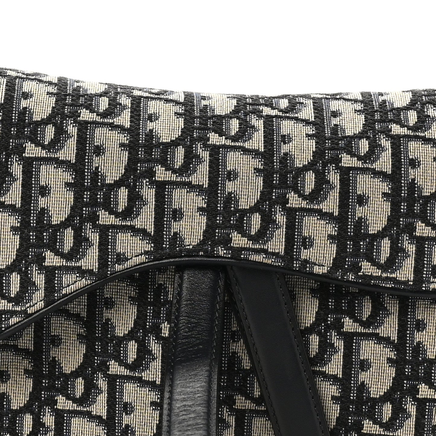 Oblique Saddle Bag Blue