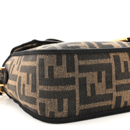Fabric Jacquard FF 1974 Medium Baguette Tobacco Moro Black