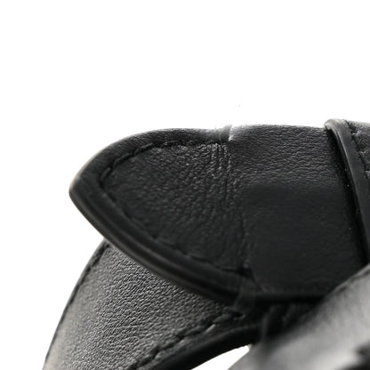 Calfskin Tweed Cannage Medium Toujours  Black White
