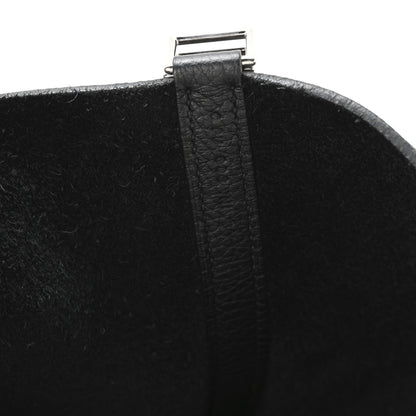 Taurillon Clemence Picotin Lock 22 MM Black