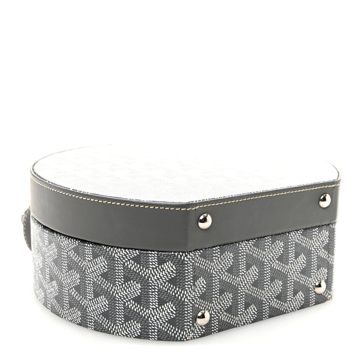 Goyardine Alto Hatbox Grey