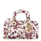 Calfskin Le Coeur Des Papillons Small Lady D-Joy White