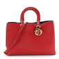 Calfskin Medium Diorissimo Tote Red