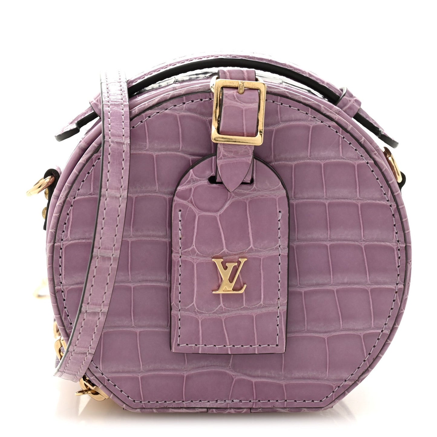 Alligator Mini Boite Chapeau Purple