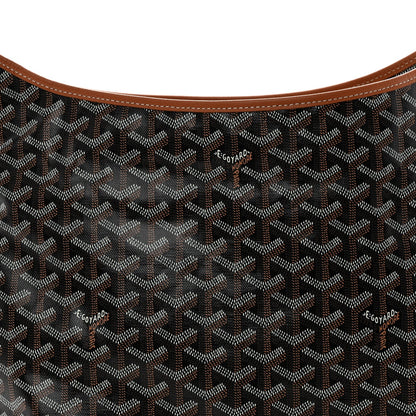 Goyardine Boheme Hobo Black Gold