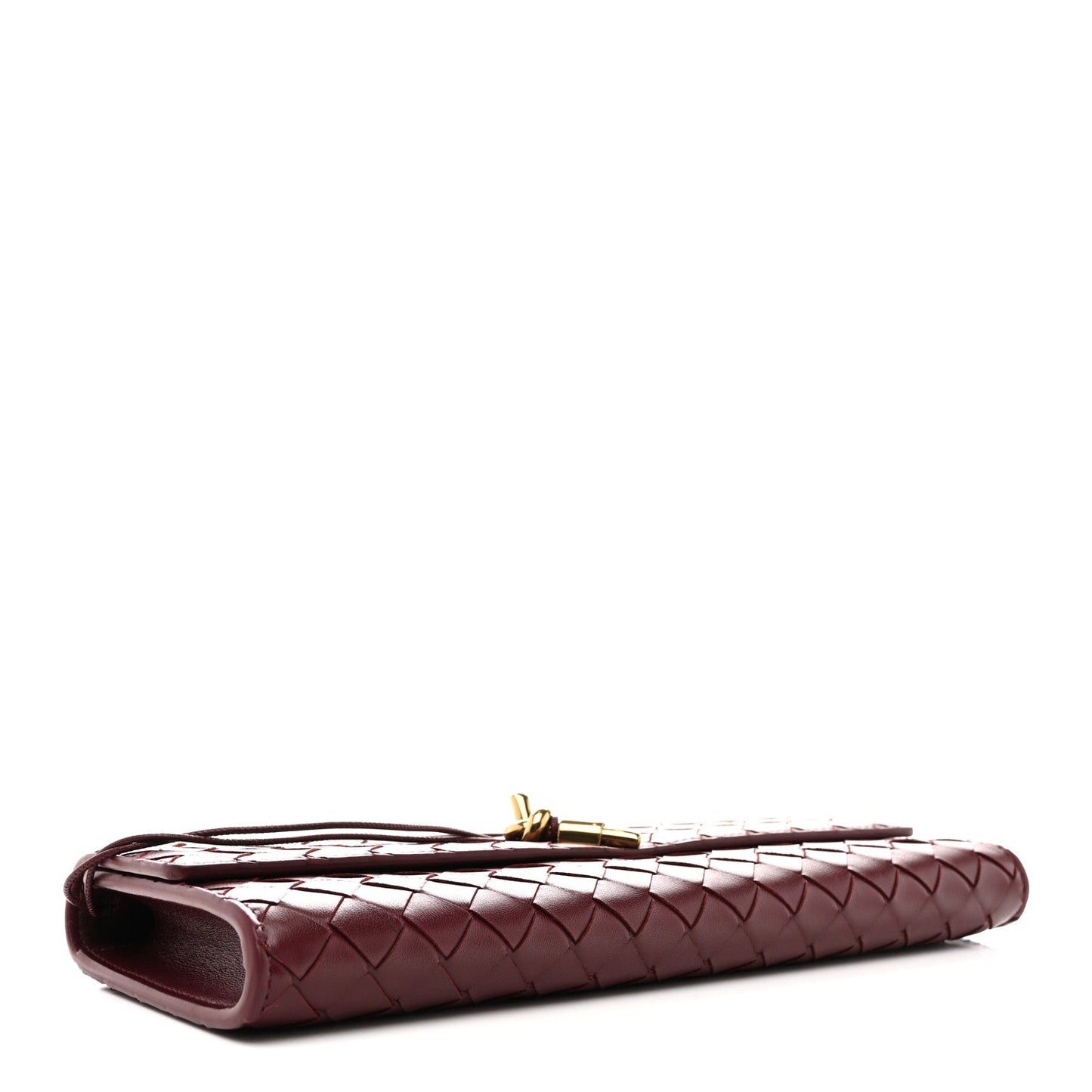 Nappa Intrecciato Long Andiamo Top Handle Clutch Barolo