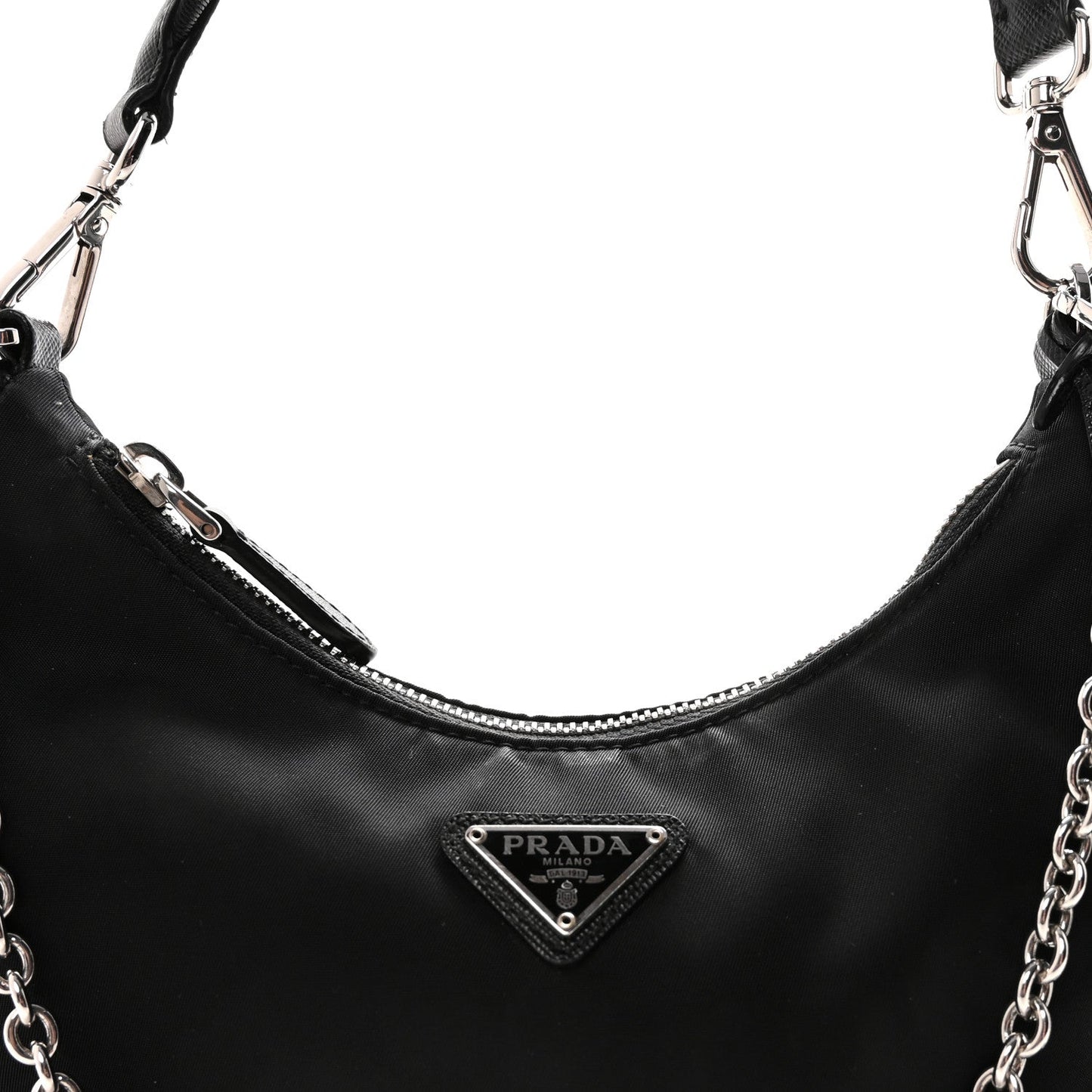 Nylon Re-Edition 2005 Shoulder Bag Black