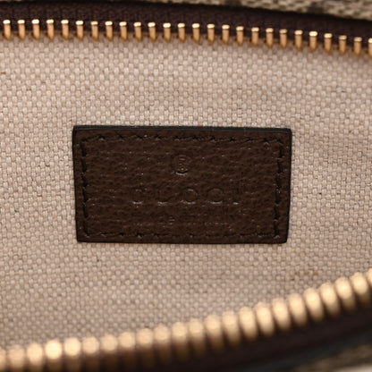 GG Supreme Monogram Textured Dollar Calfskin Blondie Belt Bag Beige Ebony New Acero