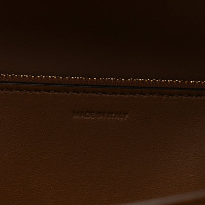 Box Calfskin Medium Classic Box Flap Bag Camel