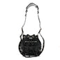 Agneau Arena Le Cagole Bucket Bag XS Black