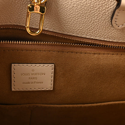 Empreinte Monogram Giant Onthego GM Creme