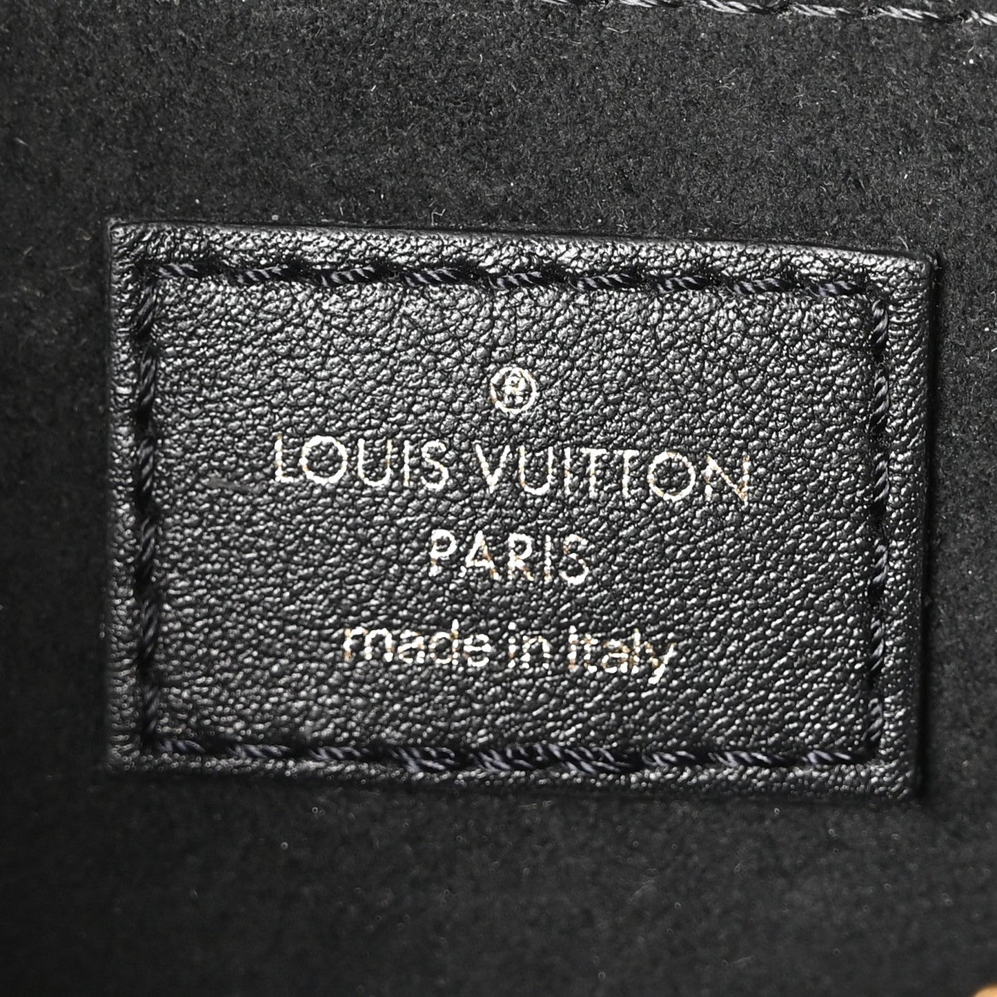 Calfskin LV New Wave Chain Bag Black