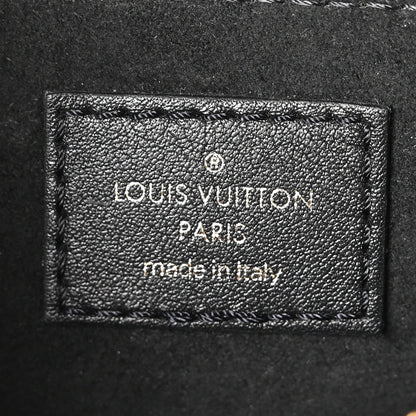 Calfskin LV New Wave Chain Bag Black