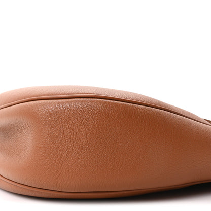 Supple Calfskin Medium Triomphe Heloise Shoulder Bag Tan